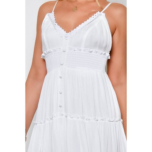 Tarifa Sukienka w kolorze białym Tarifa XL Limango Polska okazyjna cena