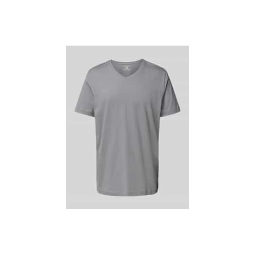 T-shirt z dekoltem w serek ze sklepu Peek&Cloppenburg  w kategorii T-shirty męskie - zdjęcie 178152264