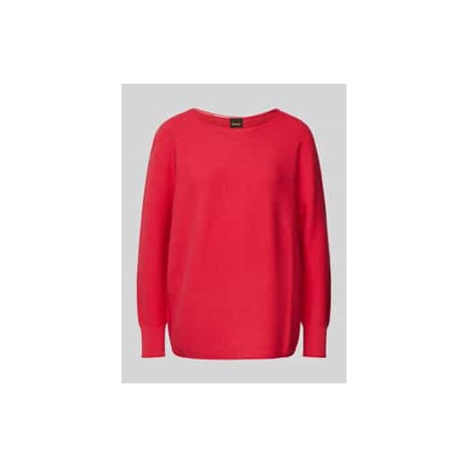 Sweter z dzianiny z bufiastymi rękawami model ‘Falandinas’ ze sklepu Peek&Cloppenburg  w kategorii Swetry damskie - zdjęcie 178152281