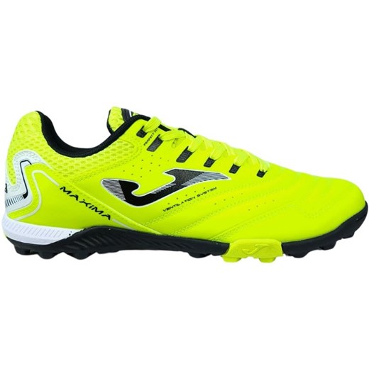 Buty piłkarskie Joma Maxima 2409 Turf fluor M MAXW2409TF zielone ze sklepu ButyModne.pl w kategorii Buty sportowe męskie - zdjęcie 178152994
