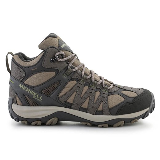 Buty Merrell Accentor 3 Sport Mid Gtx J135503 szare ze sklepu ButyModne.pl w kategorii Buty trekkingowe dziecięce - zdjęcie 178153023