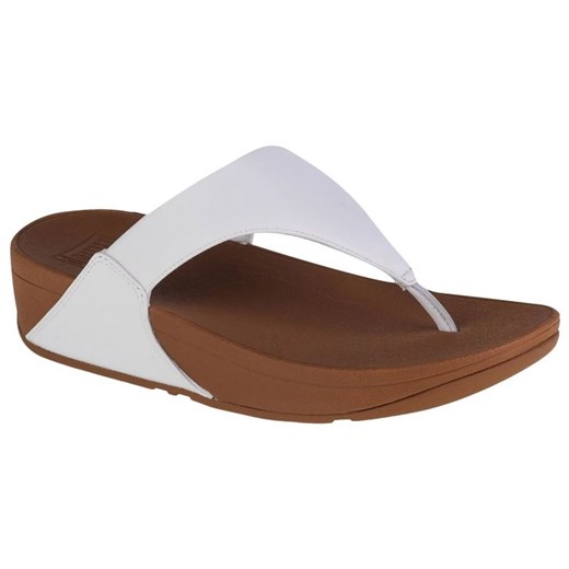 Japonki FitFlop Lulu I88-024 białe ze sklepu ButyModne.pl w kategorii Klapki damskie - zdjęcie 178153044