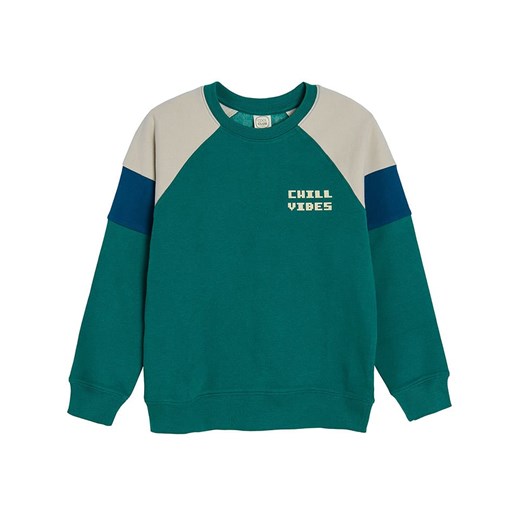 COOL CLUB Bluza w kolorze zielonym ze sklepu Limango Polska w kategorii Bluzy chłopięce - zdjęcie 178154333