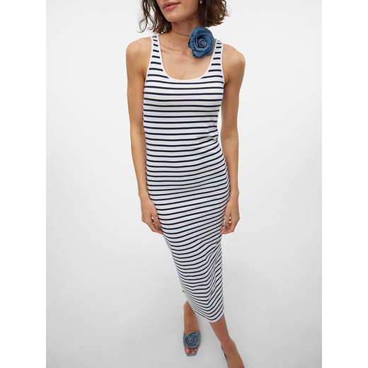 Vero Moda Sukienka w kolorze biało-jasnozielonym Vero Moda S Limango Polska okazja