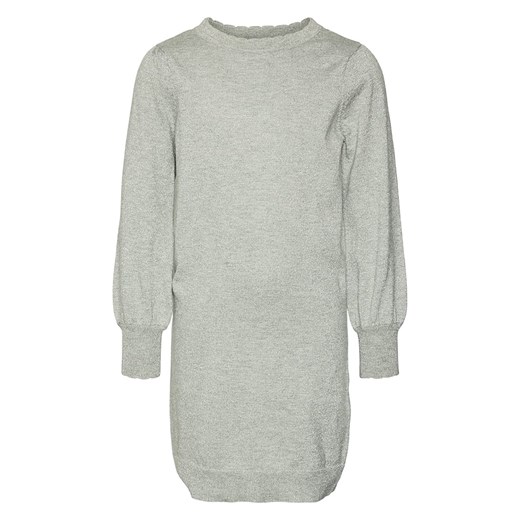 Vero Moda Girl Sukienka dzianinowa w kolorze szarym ze sklepu Limango Polska w kategorii Sukienki dziewczęce - zdjęcie 178157412