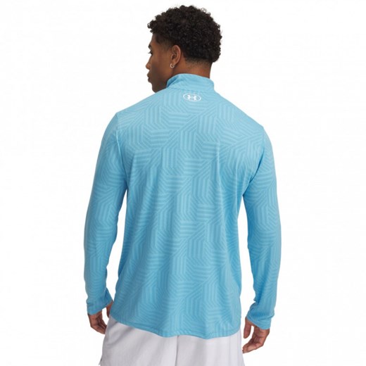Męski longsleeve treningowy Under Armour UA Tech Vent GTessa 1/2 Zip - niebieski Under Armour M Sportstylestory.com