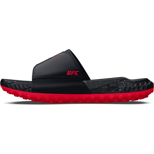 Klapki uniseks Under Armour Project Rock 3 UFC Slides - czarne Under Armour 40 Sportstylestory.com