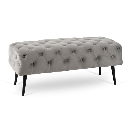 Elegancka ławka do przedpokoju szary + czarny W3-A87 ze sklepu Edinos.pl w kategorii Zestawy mebli do przedpokoju - zdjęcie 178159773