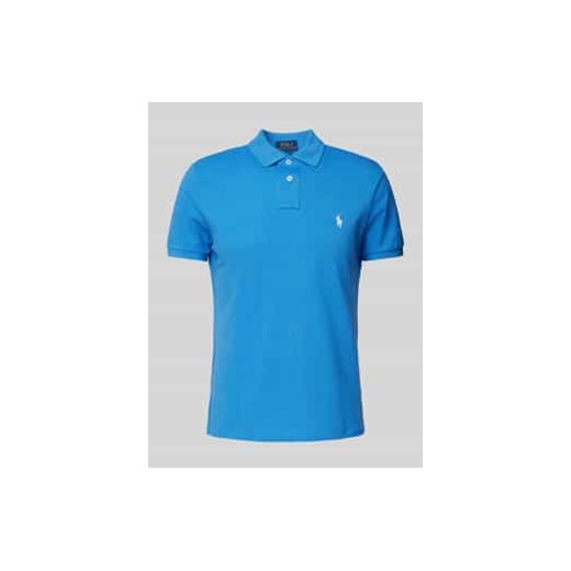 Koszulka polo z wyhaftowanym logo ze sklepu Peek&Cloppenburg  w kategorii T-shirty męskie - zdjęcie 178160292