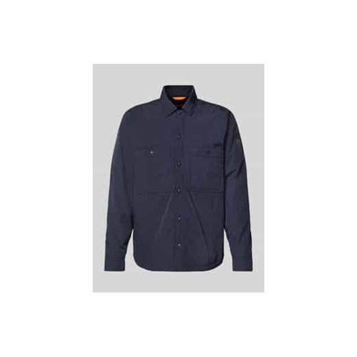 Kurtka koszulowa o kroju regular fit z kieszeniami na piersi model ‘Locky’ ze sklepu Peek&Cloppenburg  w kategorii Kurtki męskie - zdjęcie 178160320
