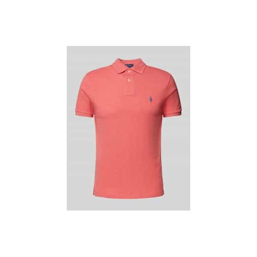 Koszulka polo z wyhaftowanym logo ze sklepu Peek&Cloppenburg  w kategorii T-shirty męskie - zdjęcie 178160330