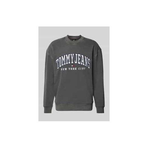 Bluza o kroju relaxed fit z wyhaftowanym logo ze sklepu Peek&Cloppenburg  w kategorii Bluzy męskie - zdjęcie 178160364