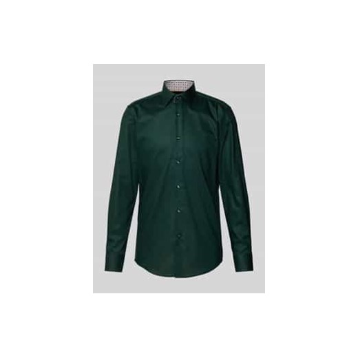 Koszula biznesowa o kroju slim fit z listwą guzikową model ‘Hank’ ze sklepu Peek&Cloppenburg  w kategorii Koszule męskie - zdjęcie 178160444