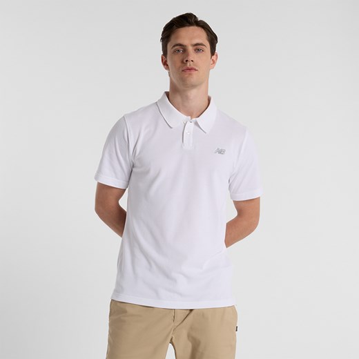 Koszulka męska New Balance MT51519WT – biała ze sklepu New Balance Poland w kategorii T-shirty męskie - zdjęcie 178162351