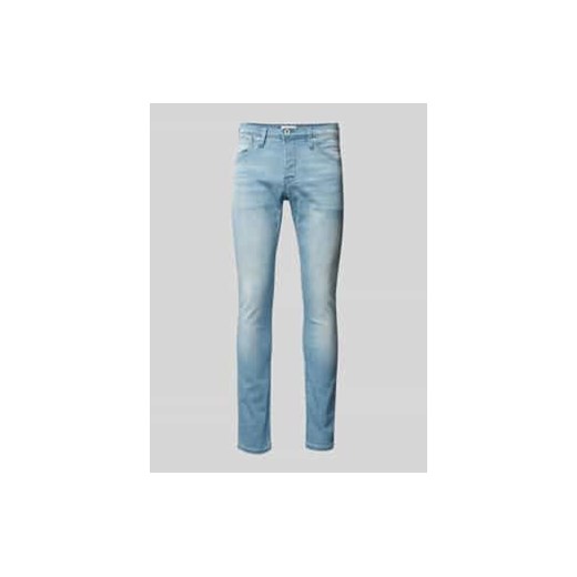 Jeansy o kroju slim fit z 5 kieszeniami model ‘GLENN’ ze sklepu Peek&Cloppenburg  w kategorii Jeansy męskie - zdjęcie 178162461