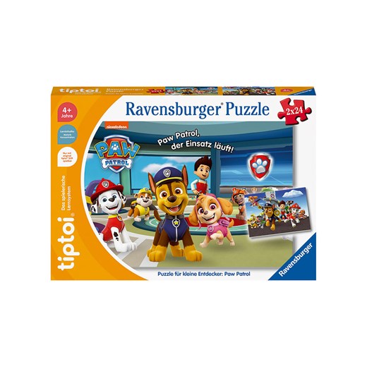 Ravensburger Puzzle (2 szt.) &quot;Psi Patrol&quot; - 2 x 24 szt. - 4+ ze sklepu Limango Polska w kategorii Puzzle - zdjęcie 178165312