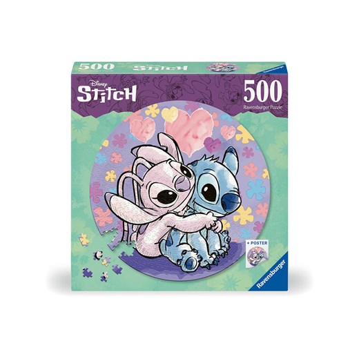 Ravensburger 500-częściowe puzzle "Round puzzle Stitch" - 8+ - id: 16608271 - marki Ravensburger - 178165941 Ravensburger 500-częściowe puzzle "Round puzzle Stitch" - 8+ ze sklepu Limango Polska w kategorii Puzzle - zdjęcie 178165941