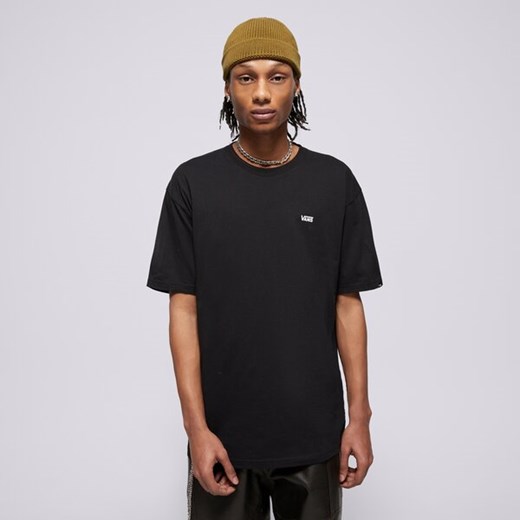 VANS T-SHIRT MN LEFT CHEST LOGO TEE BLACK ze sklepu Sizeer w kategorii T-shirty męskie - zdjęcie 178166540