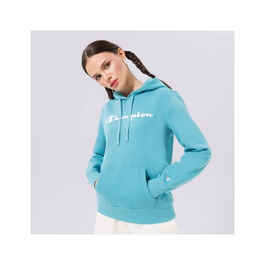 CHAMPION BLUZA Z KAPTUREM HOODED SWEATSHIRT ze sklepu Sizeer w kategorii Bluzy damskie - zdjęcie 178166560