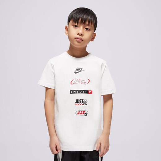 NIKE T-SHIRT K NSW TEE LOGOS BOY ze sklepu Sizeer w kategorii T-shirty chłopięce - zdjęcie 178166642