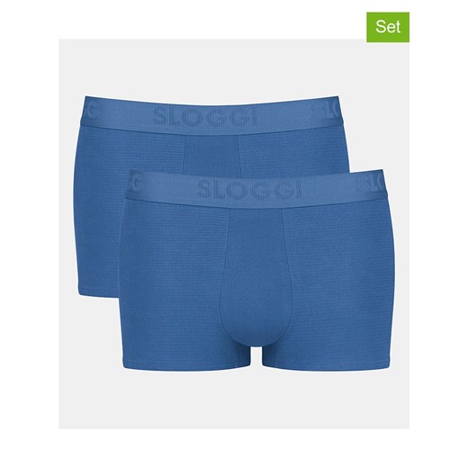 Sloggi Bokserki (2 pary) w kolorze niebieskim ze sklepu Limango Polska w kategorii Majtki męskie - zdjęcie 178166981