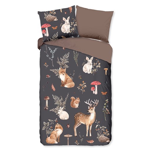 Pure Komplet pościeli "Rox" w kolorze brązowym z mikrofibry ze sklepu Limango Polska w kategorii Pościel dziecięca - zdjęcie 178167212