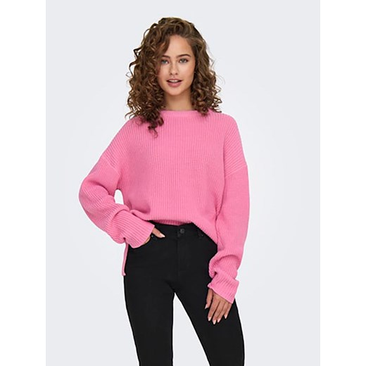 ONLY Sweter w kolorze różowym ze sklepu Limango Polska w kategorii Swetry damskie - zdjęcie 178167361
