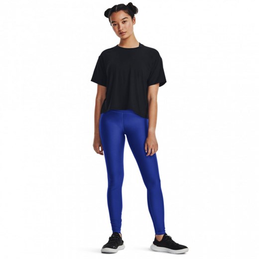 Damskie legginsy treningowe Under Armour Branded Legging - niebieskie ze sklepu Sportstylestory.com w kategorii Spodnie damskie - zdjęcie 178169674
