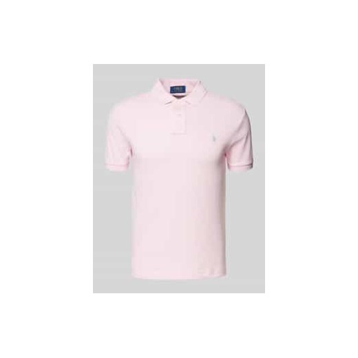 Koszulka polo z wyhaftowanym logo ze sklepu Peek&Cloppenburg  w kategorii T-shirty męskie - zdjęcie 178170760