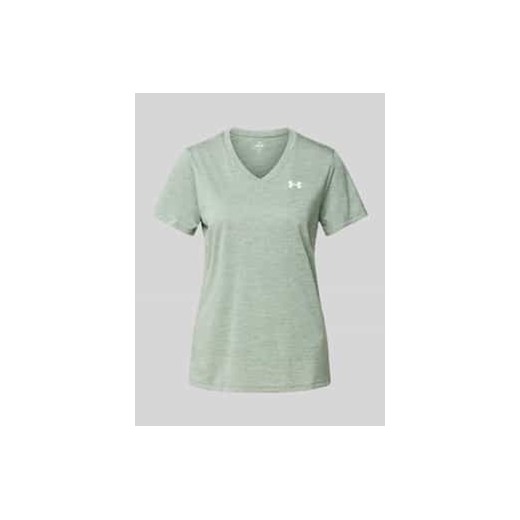 T-shirt z dekoltem w serek ze sklepu Peek&Cloppenburg  w kategorii Bluzki damskie - zdjęcie 178170924