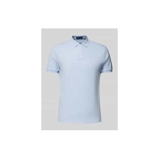 Koszulka polo z wyhaftowanym logo ze sklepu Peek&Cloppenburg  w kategorii T-shirty męskie - zdjęcie 178171023