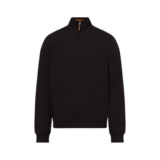 Superdry Bluza męska Mężczyźni Bawełna czarny jednolity ze sklepu vangraaf w kategorii Bluzy męskie - zdjęcie 178173492