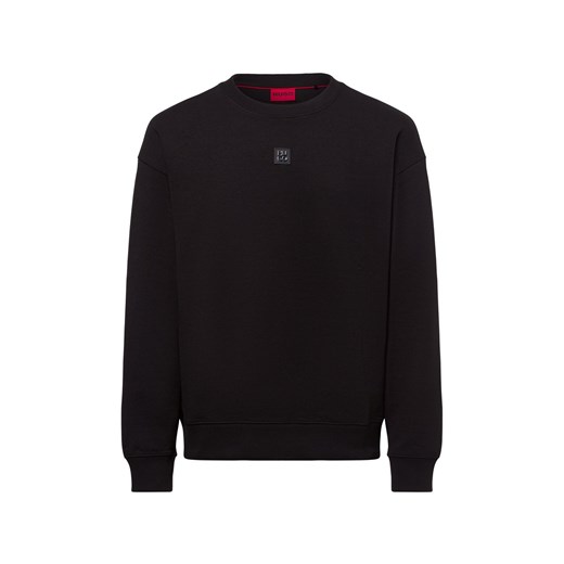 HUGO Bluza męska - Dettil Mężczyźni czarny jednolity XL wyprzedaż vangraaf