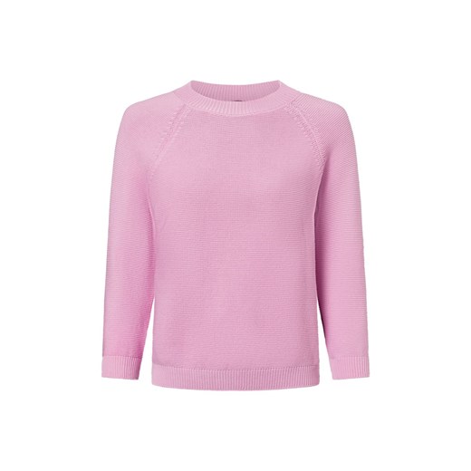 Weekend Max Mara Damski sweter z dzianiny - Linz Kobiety Bawełna brudny róż jednolity ze sklepu vangraaf w kategorii Swetry damskie - zdjęcie 178173523