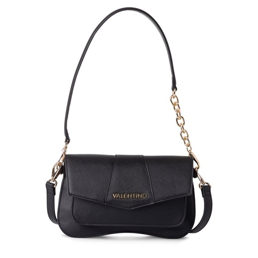 VALENTINO HANDBAGS Torebka damska - Unika Kobiety Sztuczne włókno czarny jednolity ze sklepu vangraaf w kategorii Listonoszki - zdjęcie 178173554
