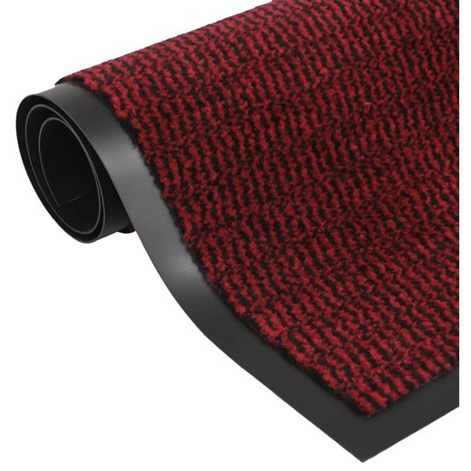 Prostokątna czerwona wycieraczka przed drzwi 60x90 cm - L, 4X ze sklepu Edinos.pl w kategorii Dom - zdjęcie 178175422