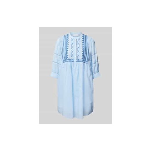 Sukienka mini z wyhaftowanymi detalami ze sklepu Peek&Cloppenburg  w kategorii Sukienki - zdjęcie 178175614