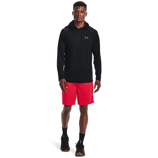 Męskie szorty treningowe UNDER ARMOUR Tech Mesh Shorts - czerwone ze sklepu Sportstylestory.com w kategorii Spodenki męskie - zdjęcie 178177710