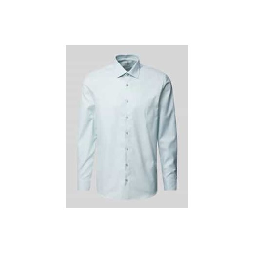 Koszula biznesowa o kroju body fit z kołnierzykiem typu kent  model ‘New York'’ ze sklepu Peek&Cloppenburg  w kategorii Koszule męskie - zdjęcie 178178020