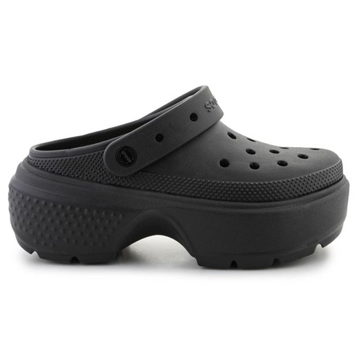 Klapki Crocs Stomp Clog 209347-001 czarne ze sklepu ButyModne.pl w kategorii Klapki męskie - zdjęcie 178178044
