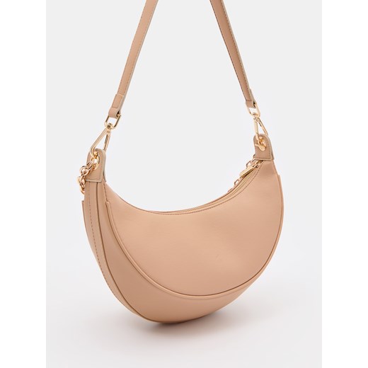Mohito - Torebka bagietka z łańcuszkiem - beżowy Mohito ONE SIZE Mohito