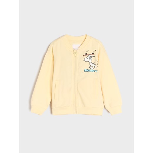 Sinsay - Rozpinana bluza Peanuts - kremowy Sinsay 86 Sinsay