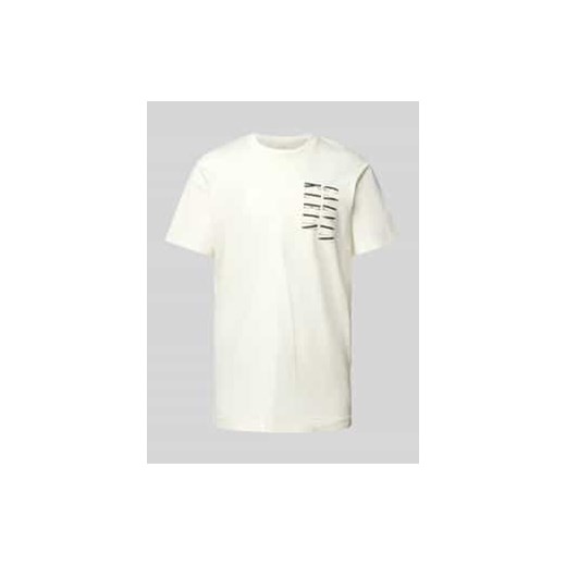 T-shirt z nadrukiem z logo ze sklepu Peek&Cloppenburg  w kategorii T-shirty męskie - zdjęcie 178183393