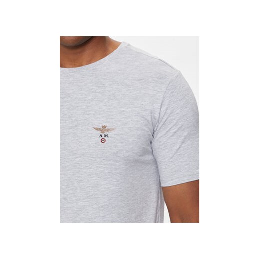 Aeronautica Militare T-Shirt AM1UTI001 Szary Regular Fit Aeronautica Militare M MODIVO