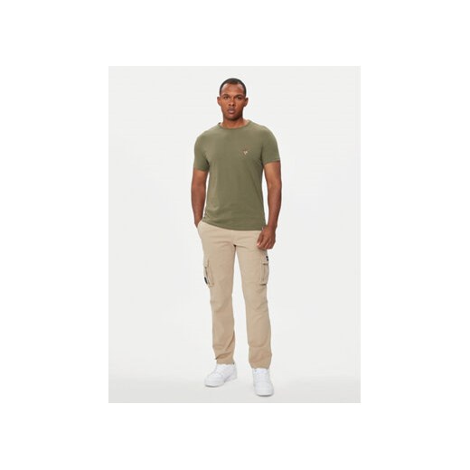 Aeronautica Militare T-Shirt AM1UTI001 Khaki Regular Fit Aeronautica Militare M MODIVO