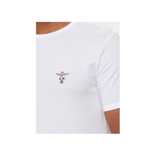 Aeronautica Militare T-Shirt AM1UTI001 Biały Regular Fit Aeronautica Militare XXL MODIVO