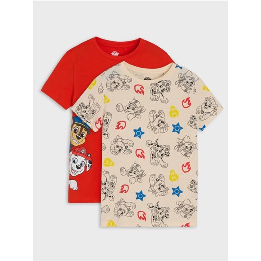 Sinsay - Koszulki 2 pack Psi Patrol - wielobarwny ze sklepu Sinsay w kategorii T-shirty chłopięce - zdjęcie 178187112