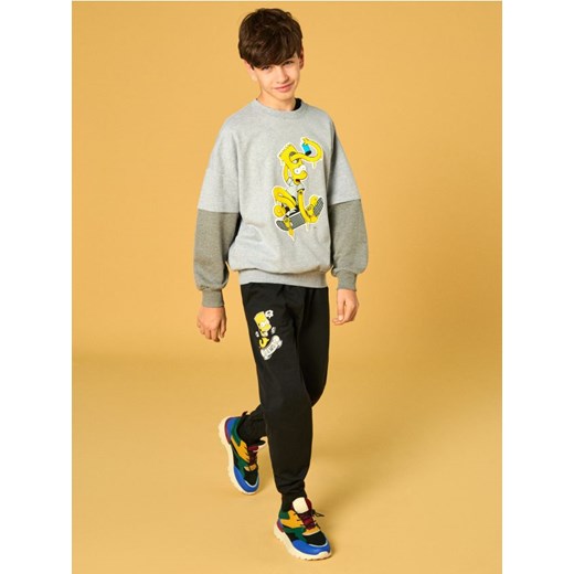 Sinsay - Bluza The Simpsons - szary ze sklepu Sinsay w kategorii Bluzy chłopięce - zdjęcie 178187280