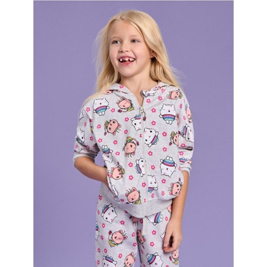 Sinsay - Bluza Koci domek Gabi - szary ze sklepu Sinsay w kategorii Bluzy dziewczęce - zdjęcie 178187293