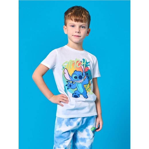 Sinsay - Koszulka Stitch - biały ze sklepu Sinsay w kategorii T-shirty chłopięce - zdjęcie 178187331